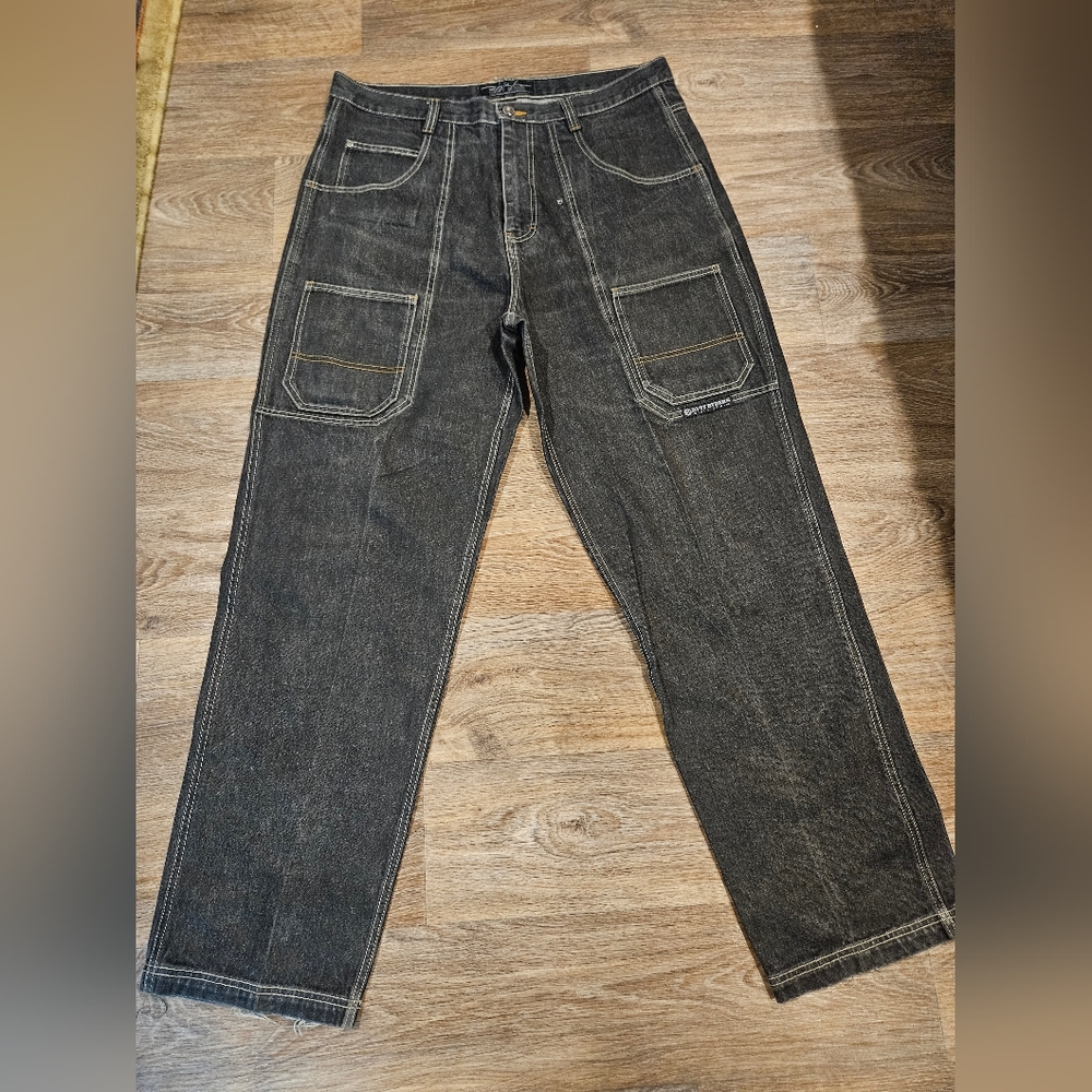 Y2K Ruff Ryders Dirty Denim/ DMX BAGGY